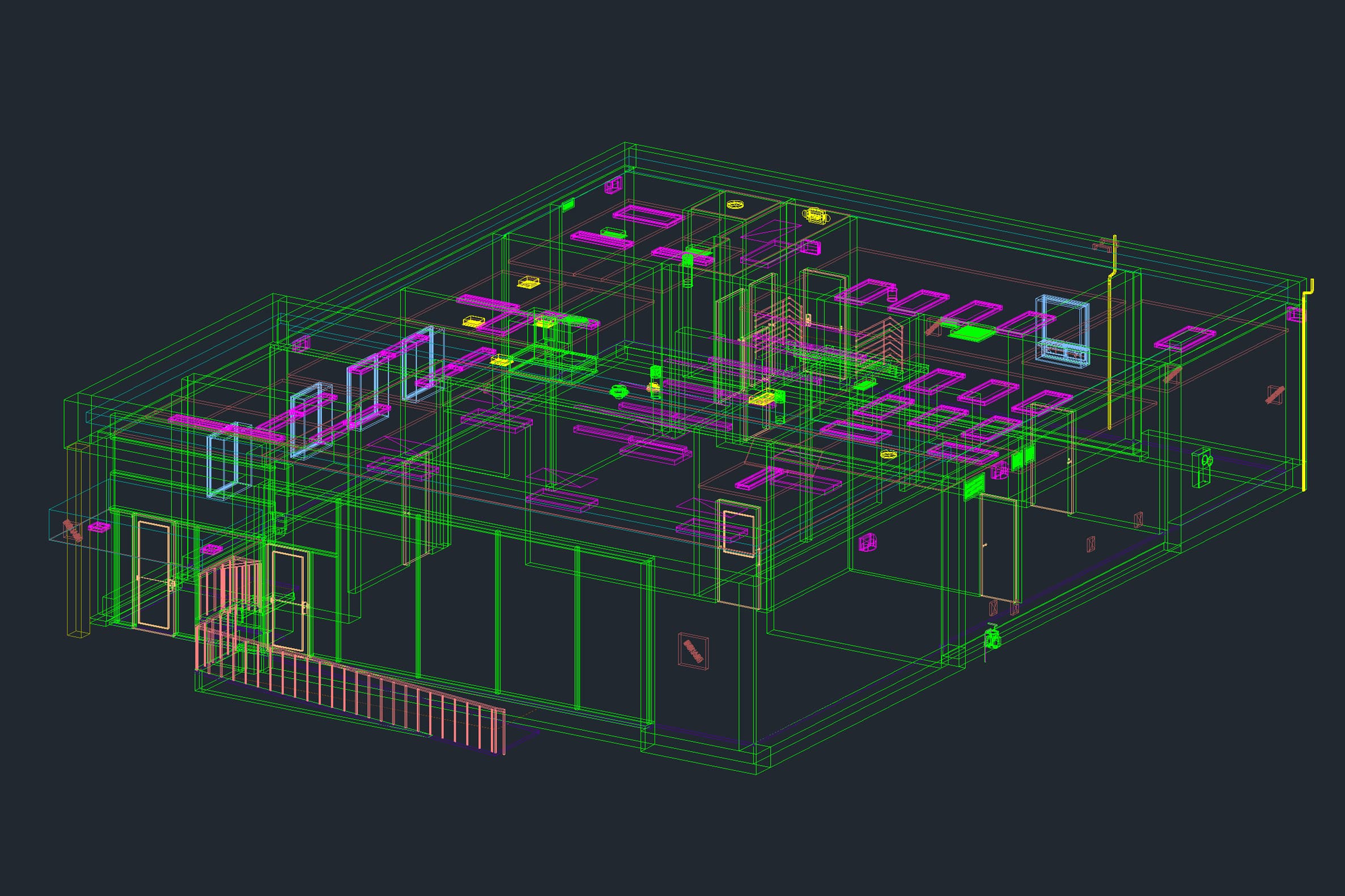 Floor plan drawing